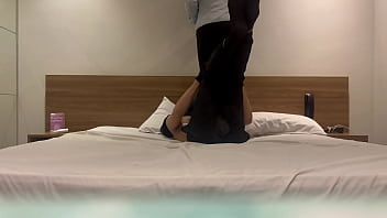 Ballbusting in bed part 2