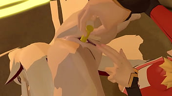 Jam pleasures jack o' in a lesbian scene animation