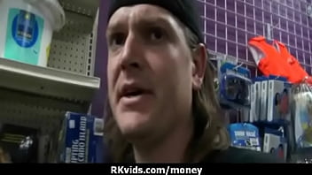 Sexy wild chick gets paid to fuck 6