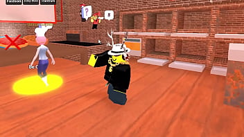 Roblox player acting up while at work