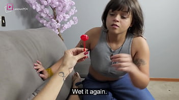 My pussy sweet and tasty like a lollipop