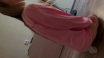 Teen 18 girl is teaching her ass to fart slowly in crowded place but something going wrong