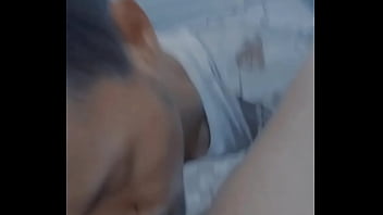 Ela ficou molhadinha