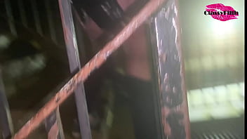 Woman inseminates carros inside herself