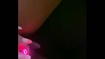 Puta de corno com vibrador no pedagi