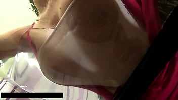 She wets her nylons and rips her crotch