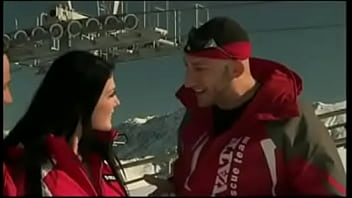 Roxy Has Two Skiers Work Their Way Inside Her At The Same Time thumbnail