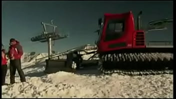 Roxy has two skiers work their way inside her at the same time