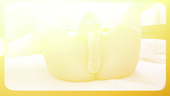 Latina teen vs monster dildo