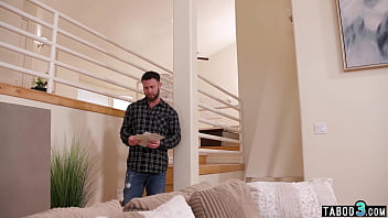 Redhead teen asks her stepfather to fuck her bubble butt hard