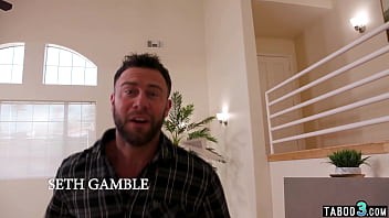 Redhead teen asks her stepfather to fuck her bubble butt hard