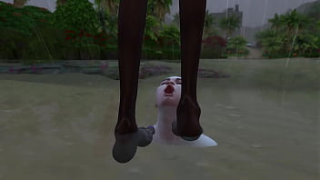 Worship Feet In Videogame Gameplay thumbnail