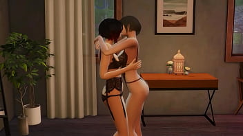 Ruby fucks cinder in her house