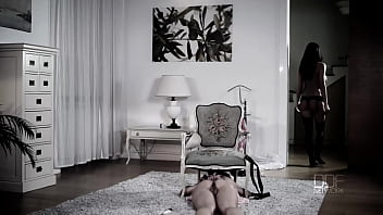 Sapphic fetish caress stuff those panties in that pussy