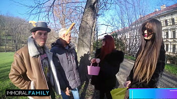 Porno dan and stepson matt double stuff mia trejsi’s soaked cunt