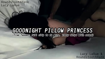 Goodnight pillow princess