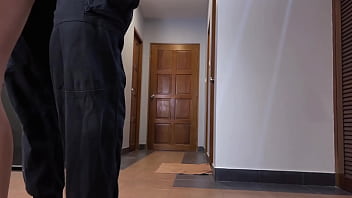 I tied girlfriend and touched her while hanging