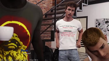 Being a dik #135 getting spanked by freaky small tits brunette