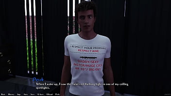 Being a dik #135 getting spanked by freaky small tits brunette