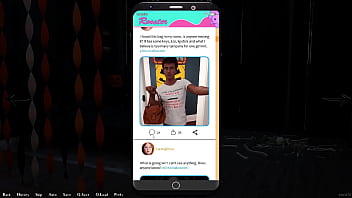 Being a dik #135 getting spanked by freaky small tits brunette