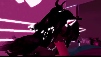 Vrchat slut plays with herself