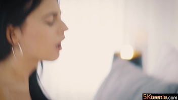 Petite Brunette Enjoys Being Put In All Positions For Nick's Big Dick thumbnail