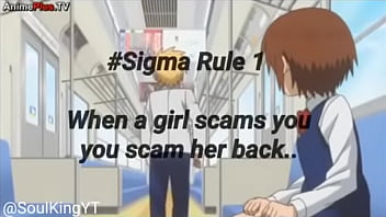 Chad male destroys woman on train meme