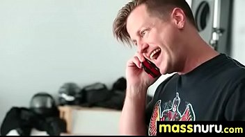 Lucky client gets a full service massage 27