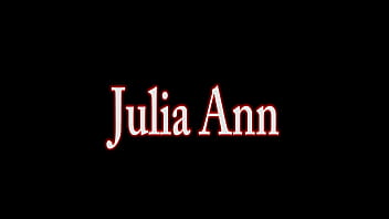 Mature stripper julia ann teases her clit as she dildo fucks her hole