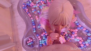 Blowjob & missionary princess fairy