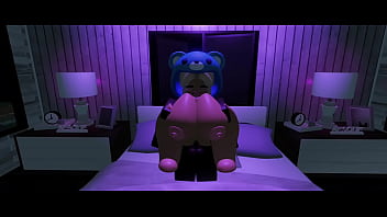 Blonde girl loves bbc