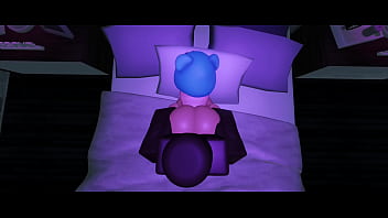 Blonde girl loves bbc