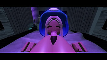 Blonde girl loves bbc