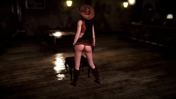 Randy skinny tifa lockhart poses half naked at a local nightclub for cash