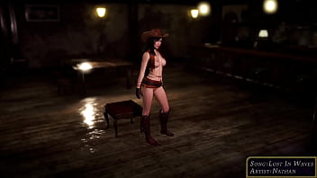 Randy skinny tifa lockhart poses half naked at a local nightclub for cash