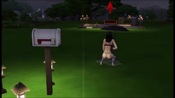 Busty nerdy asain female gets aroused while exercising at local gym