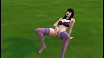 Busty nerdy asain female gets aroused while exercising at local gym