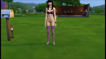 Busty nerdy asain female gets aroused while exercising at local gym