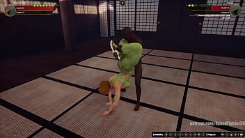 Karen vs derek nf3d mixed kinky combat femdom