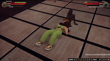 Karen vs derek nf3d mixed kinky combat femdom