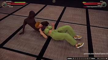 Karen vs derek nf3d mixed kinky combat femdom