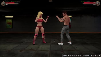 Tiffany vs gigi nf3d mma mixed fight combat blowjob battle