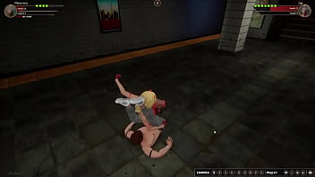 Tiffany vs gigi nf3d mma mixed fight combat blowjob battle