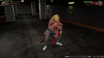 Tiffany vs gigi nf3d mma mixed fight combat blowjob battle