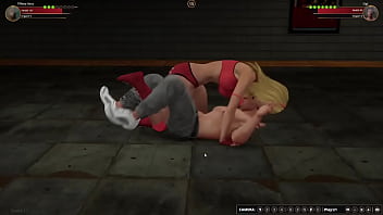 Tiffany vs gigi nf3d mma mixed fight combat blowjob battle