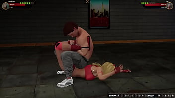 Tiffany vs gigi nf3d mma mixed fight combat blowjob battle