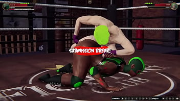 Luchabelle vs joe nf3d mixed combat no rules battle