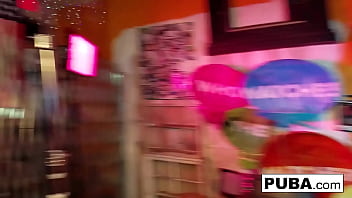 Sexy babes lick each other