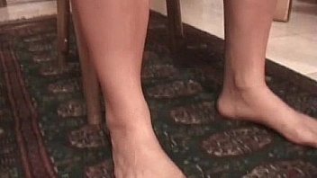 Brunette babe gets tied in ropes and ass