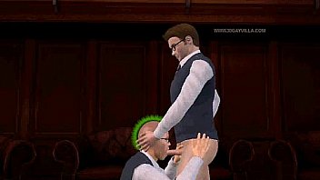 Horny 3d Cartoon Punk Sucking On A Hard Cock thumbnail